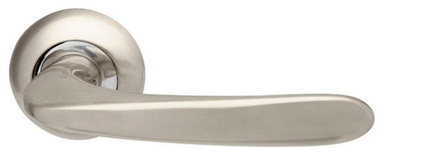 Ручка раздельная R.LD54.Pava (Pava LD42) SN/CP-3 матовый никель/хром https://tlock.ru/photo_bank/13745_01.jpg