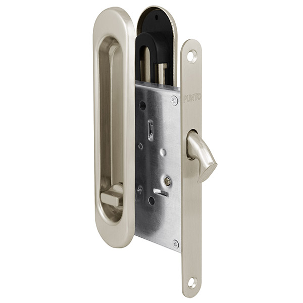 Защелка с ручками для раздвижных дверей SH.SL152.KIT011-BK (Soft LINE SL-011) SN-3 матовый никель https://tlock.ru/photo_bank/38599_01.jpg