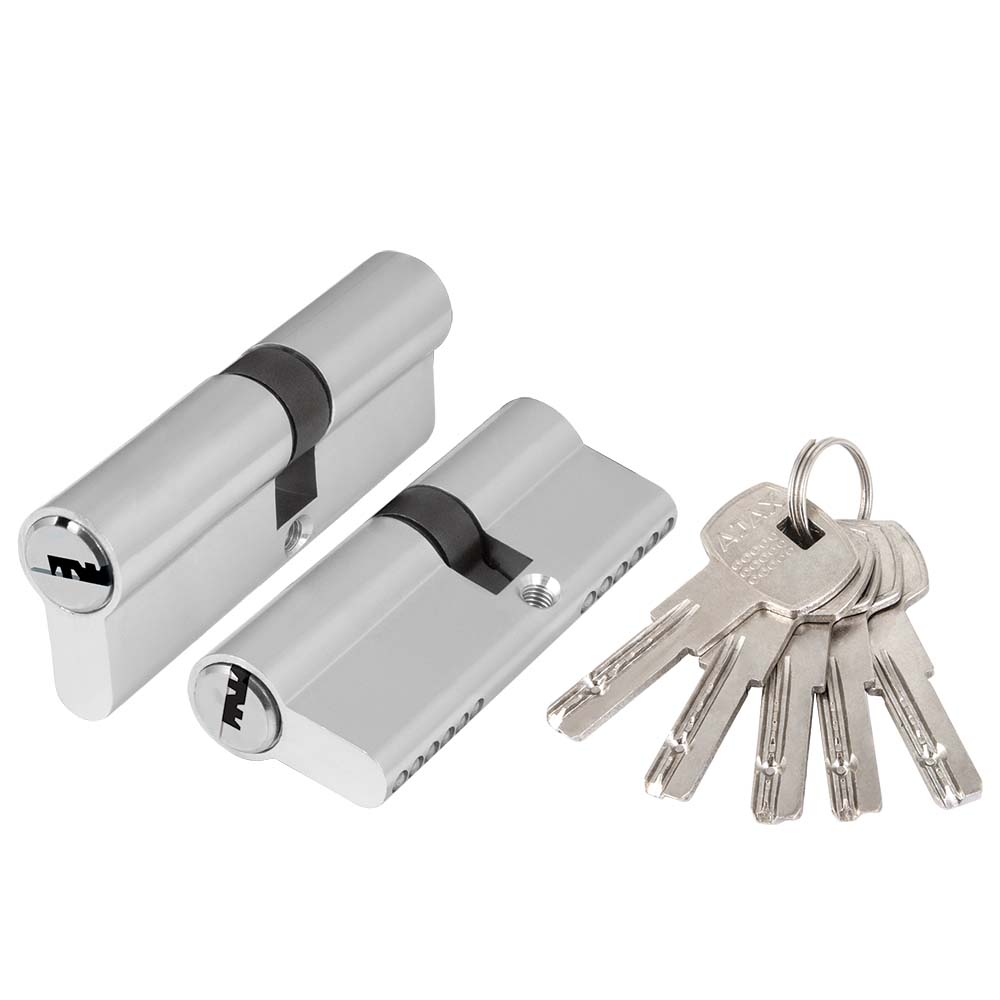 Цилиндровый механизм (AZ200/80) AZ2000Key80 (30+10+40) CP хром https://tlock.ru/photo_bank/43877_01.jpg